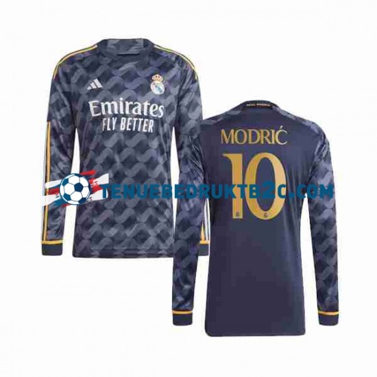 Uitshirt Real Madrid Luka Modric 10 Mannen 2023-24 L-S