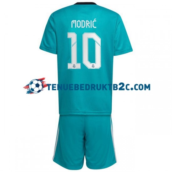 3de shirt Real Madrid Luka Modric 10 Voetbalteneu Kinderen 2021-22 S-S