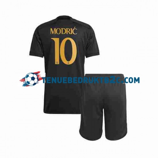 3de shirt Real Madrid Luka Modric 10 Voetbalteneu Kinderen 2023-24 S-S