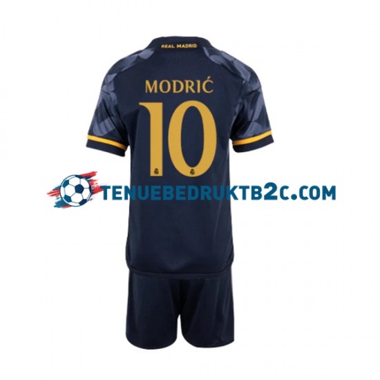 Uitshirt Real Madrid Modric 10 Voetbalteneu Kinderen 2023-24 S-S