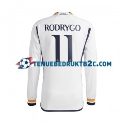 Thuisshirt Real Madrid Rodrygo Goes 11 Mannen 2023-24 L-S