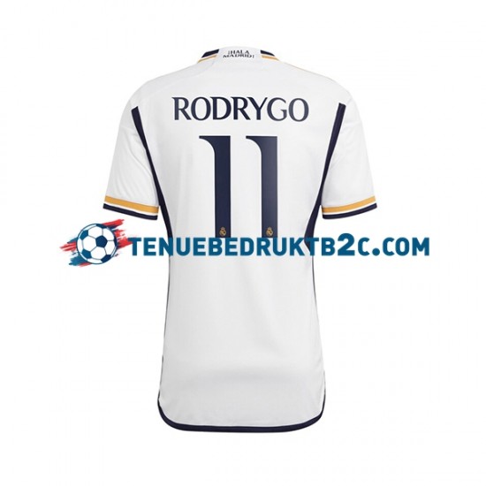 Thuisshirt Real Madrid Rodrygo Goes 11 Mannen 2023-24 S-S