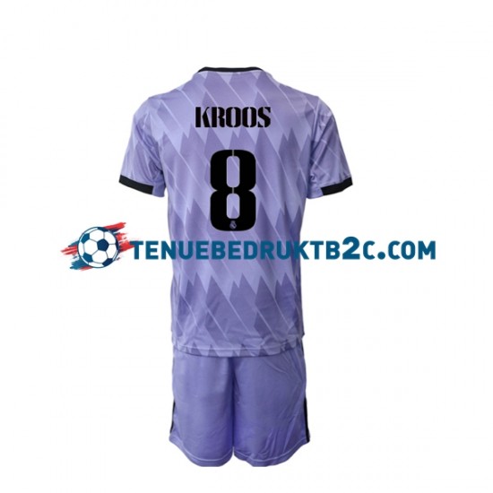 Uitshirt Real Madrid Toni Kroos 8 Voetbalteneu Kinderen 2022-23 S-S