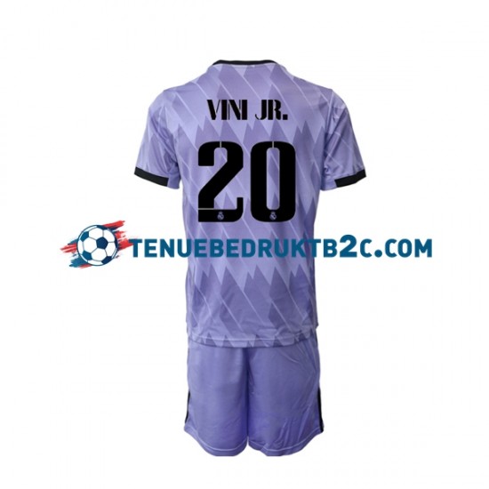 Uitshirt Real Madrid Vinicius Junior 20 Voetbalteneu Kinderen 2022-23 S-S