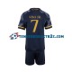 Uitshirt Real Madrid Vinicius Junior 7 Voetbalteneu Kinderen 2023-24 S-S