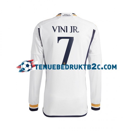 Thuisshirt Real Madrid Vinicius Junior 7 Mannen 2023-24 L-S