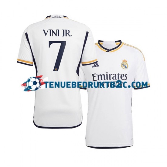 Thuisshirt Real Madrid Vinicius Junior 7 Mannen 2023-24 S-S