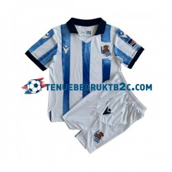 Thuisshirt Real Sociedad Voetbalteneu Kinderen 2023-24 S-S