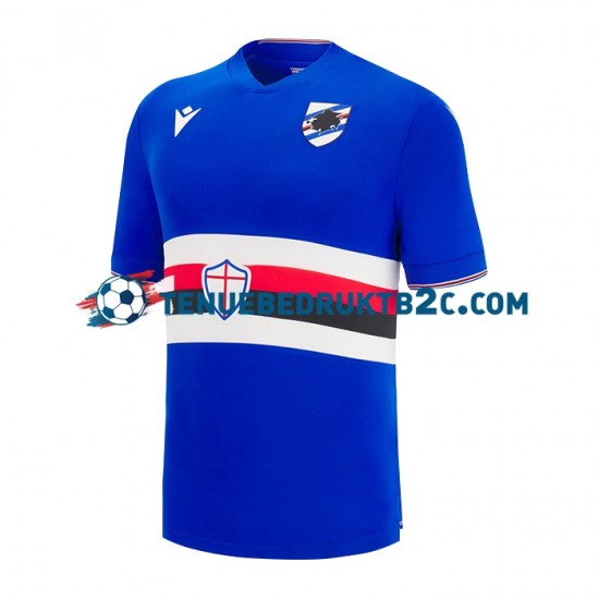 Thuisshirt Sampdoria Mannen 2022-23 S-S