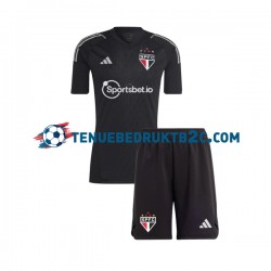 Thuisshirt Sao Paulo Keeper Voetbalteneu Kinderen 2023-24 S-S