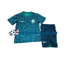Uitshirt Saoedi-Arabië Voetbalteneu Kinderen WK 2022 S-S