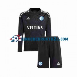 Uitshirt Schalke 04 Keeper Voetbalteneu Kinderen 2023-24 L-S