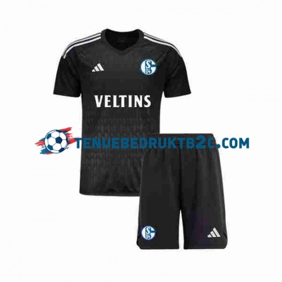 Uitshirt Schalke 04 Keeper Voetbalteneu Kinderen 2023-24 S-S
