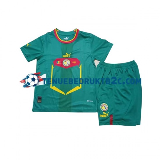 Uitshirt Senegal Voetbalteneu Kinderen WK 2022 S-S