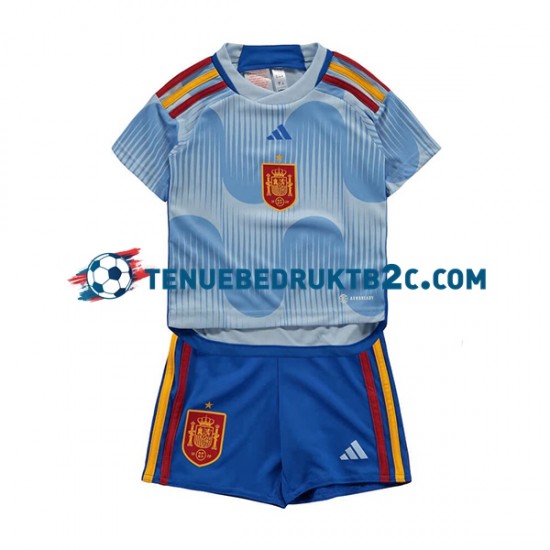 Uitshirt Spanje Voetbalteneu Kinderen WK 2022 S-S