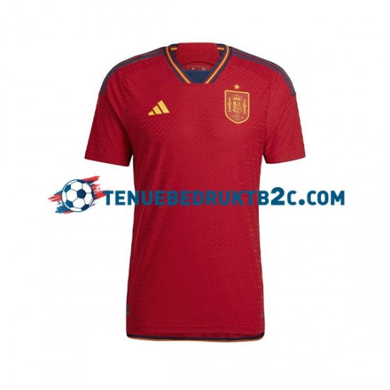 Thuisshirt Spanje Mannen WK 2022 S-S