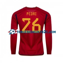 Thuisshirt Spanje PEDRI 26 Mannen WK 2022 L-S