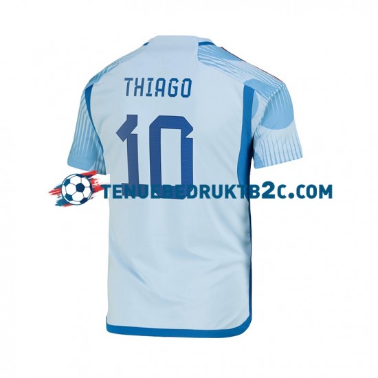 Uitshirt Spanje Thiago 10 Mannen WK 2022 S-S