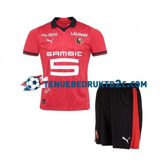 Thuisshirt Stade Rennais Voetbalteneu Kinderen 2023-24 S-S