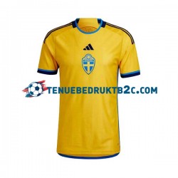 Thuisshirt Zweden Mannen 2022 S-S