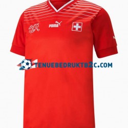 Thuisshirt Zwitserland Mannen WK 2022 S-S