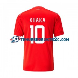 Thuisshirt Zwitserland Xhaka 10 Mannen WK 2022 S-S