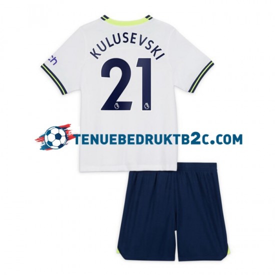 Thuisshirt Tottenham Hotspur Dejan Kulusevski 21 Voetbalteneu Kinderen 2022-23 S-S