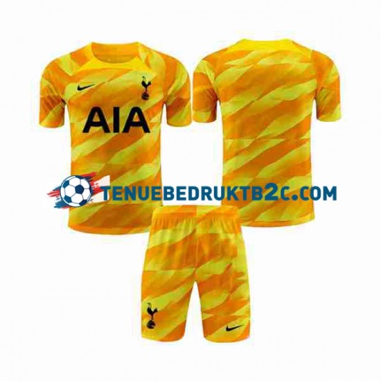 Uitshirt Tottenham Hotspur Keeper Voetbalteneu Kinderen 2023-24 S-S Oranje