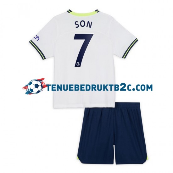 Thuisshirt Tottenham Hotspur Son Heung-min 7 Voetbalteneu Kinderen 2022-23 S-S