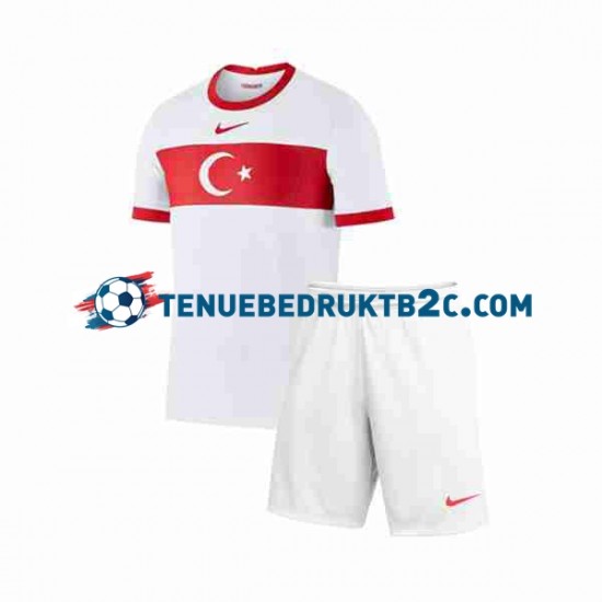 Thuisshirt Turkije Voetbalteneu Kinderen 2023-24 S-S