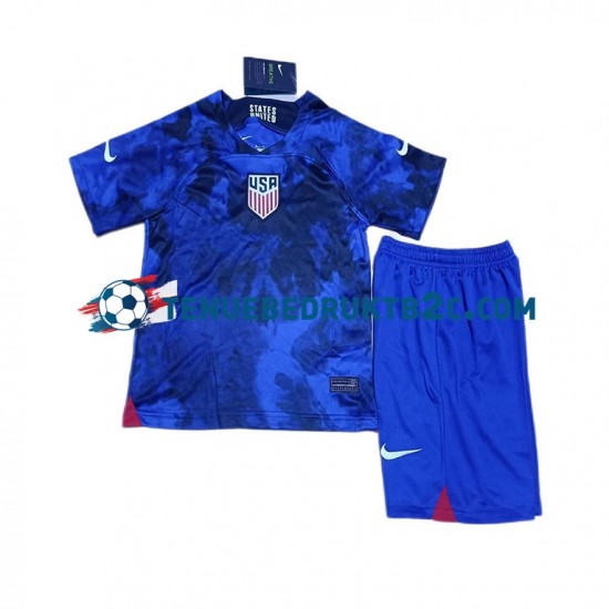 Uitshirt USA Voetbalteneu Kinderen WK 2022 S-S