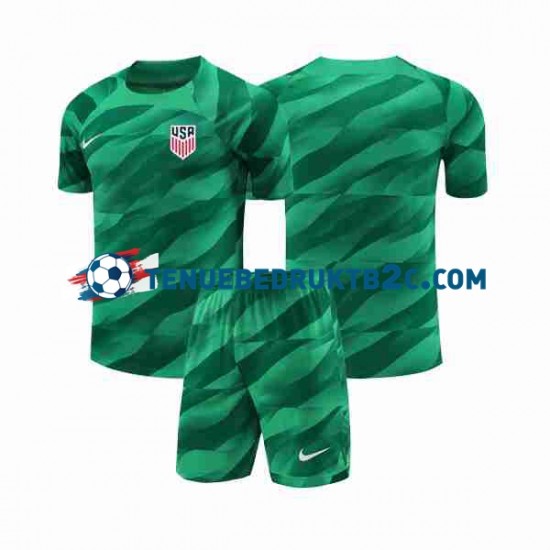 Thuisshirt USA Keeper Voetbalteneu Kinderen 2023-24 S-S