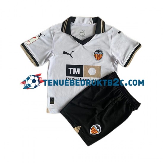 Thuisshirt Valencia CF Voetbalteneu Kinderen 2023-24 S-S