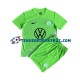 Thuisshirt VfL Wolfsburg Voetbalteneu Kinderen 2023-24 S-S