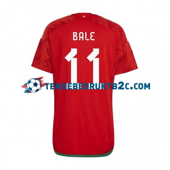 Thuisshirt Wales Bale 11 Mannen WK 2022 S-S