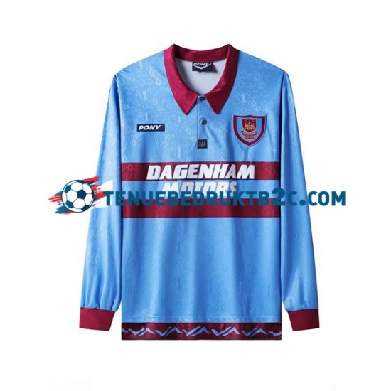 Thuisshirt Retro West Ham United Mannen 1995-1996 L-S