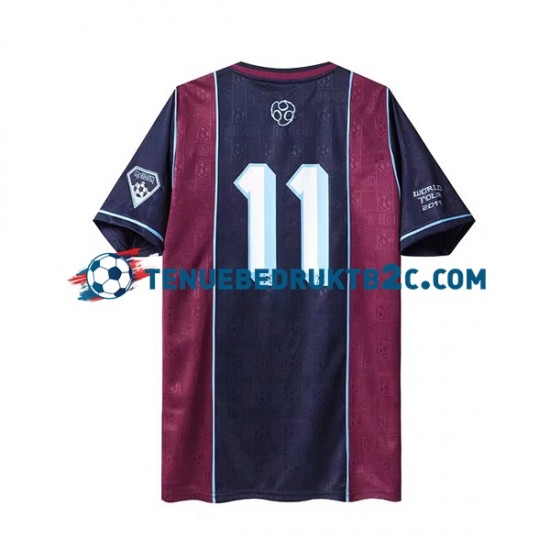 Thuisshirt Retro West Ham United Iron Maiden Mannen 2011 S-S