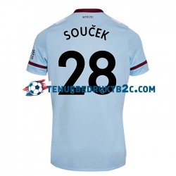 Uitshirt West Ham United Tomas Soucek 28 Mannen 2021-22 S-S