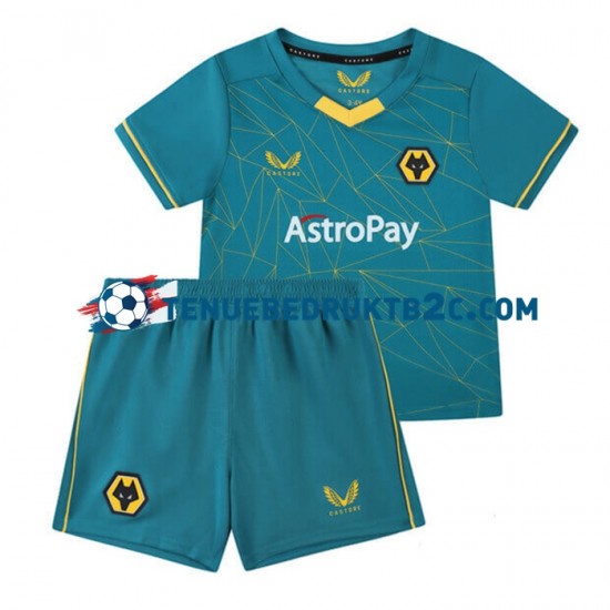 Uitshirt Wolverhampton Wanderers Voetbalteneu Kinderen 2022-23 S-S