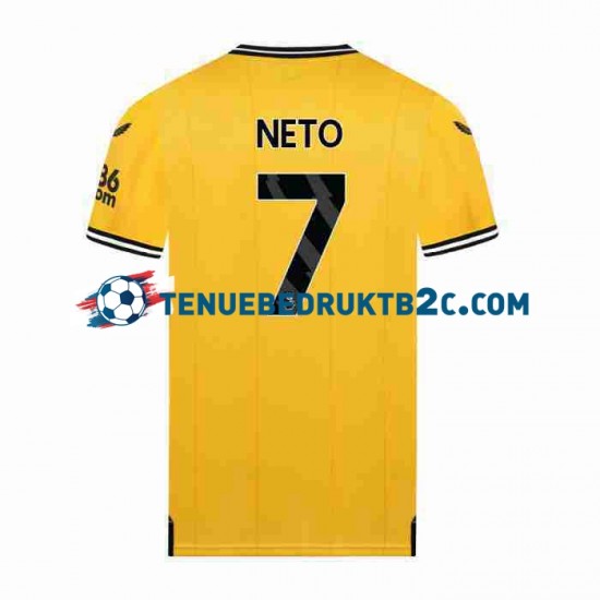 Thuisshirt Wolverhampton Wanderers NETO 7 Mannen 2023-24 S-S