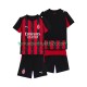 Thuisshirt AC Milan Voetbalteneu Kinderen 2025-26 S-S