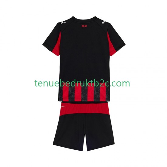 Thuisshirt AC Milan Voetbalteneu Kinderen 2025-26 S-S