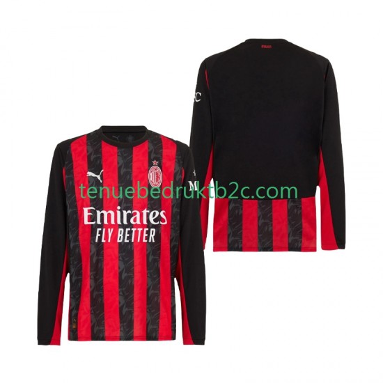 Thuisshirt AC Milan Mannen 2025-26 L-S