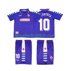 Thuisshirt Retro Fiorentina RUICOSTA 10 Voetbalteneu Kinderen 1998 1999 S-S