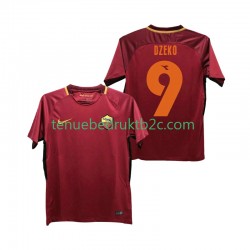 Thuisshirt Retro AS Roma DZEKO 9 2017-2018 Mannen S-S