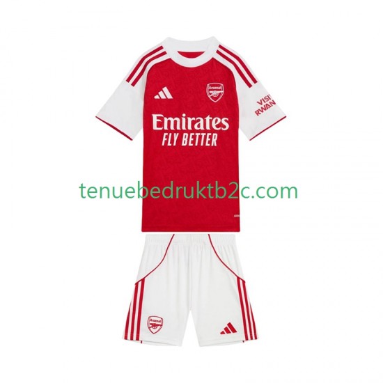 Thuisshirt Arsenal Voetbalteneu Kinderen 2025-26 S-S