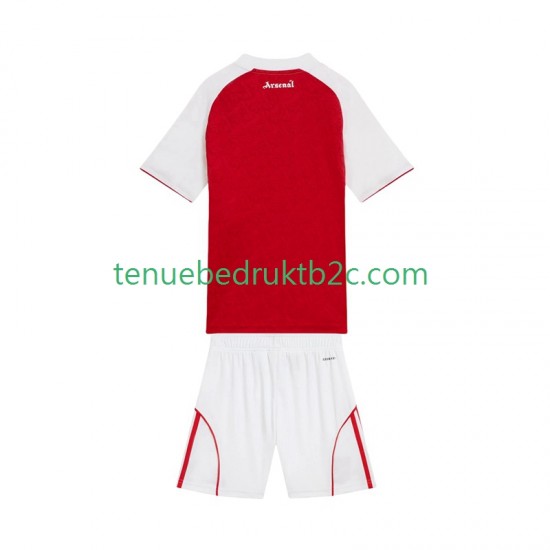 Thuisshirt Arsenal Voetbalteneu Kinderen 2025-26 S-S