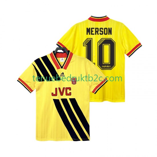 Uitshirt Retro Arsenal MERSON 10 1993 Mannen 1994 S-S