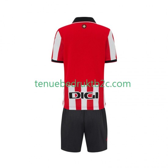Thuisshirt Athletic Bilbao Voetbalteneu Kinderen 2025-26 S-S
