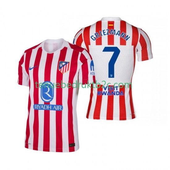 Thuisshirt Atlético Madrid Antoine Griezmann 7 Mannen 2025-26 S-S